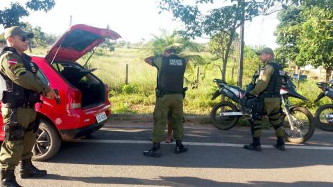 Blitz contra a criminalidade